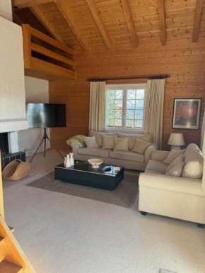 Chalet cosy avec vue sublime